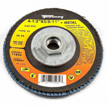 Image of item: Flap Disc TYPE 29   4-1/2"x5/8"-11, ZA80